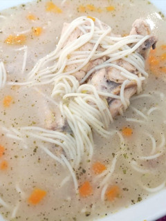 Una foto de Sopa de pollo