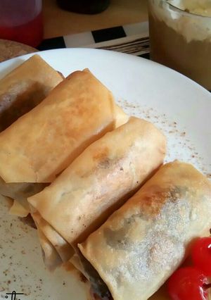 Foto resep Pisang coklat kacang keju