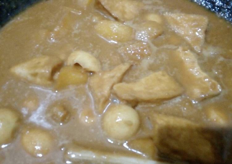 Semur tahu kentang telur puyuh😍