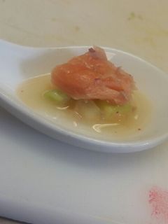A picture of Smoky Thai cucumber salad.
