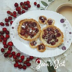 A picture of Cherry Tarts.