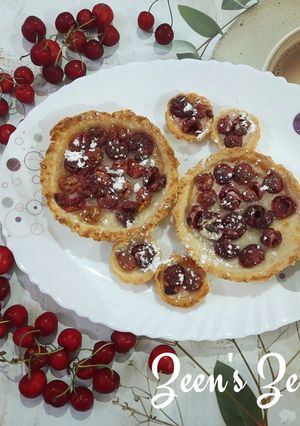 A picture of Cherry Tarts.