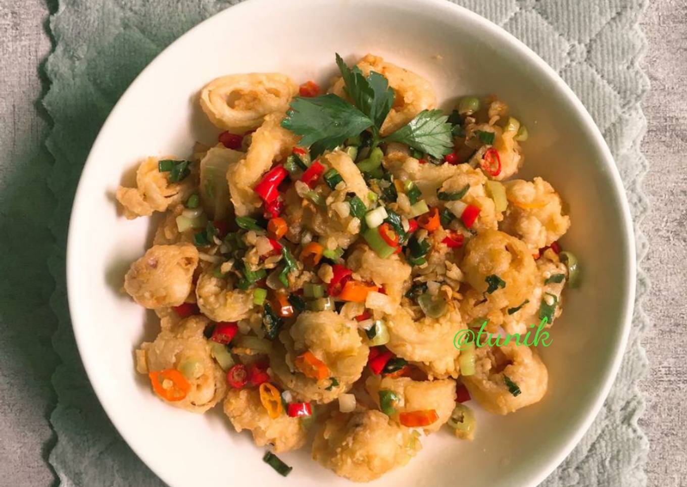 Cumi cabai garam
