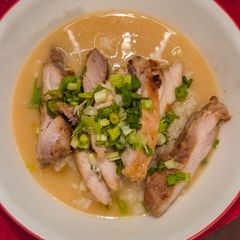A picture of Broth-y Chicken and Rice Bowl.