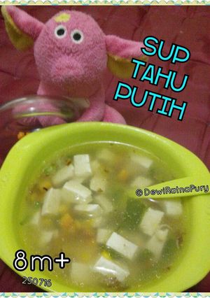 Foto resep MPASI- Sup Tahu Putih