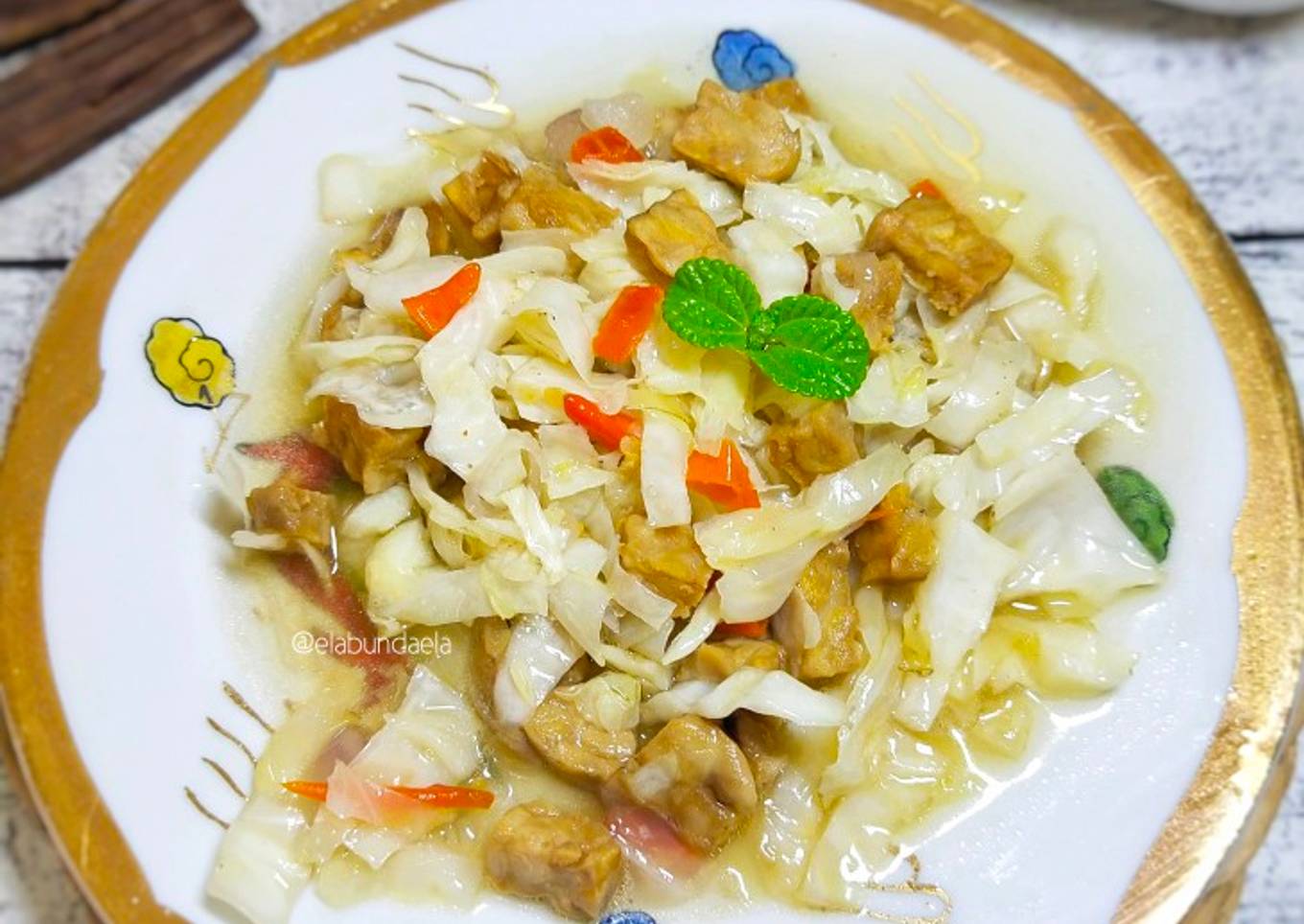 Tumis Kol Tempe