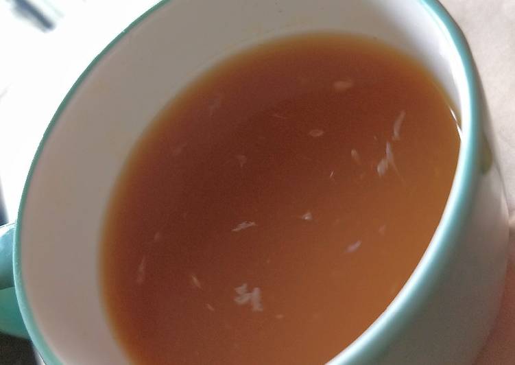 Steps to Make Speedy Lemon ginger tea