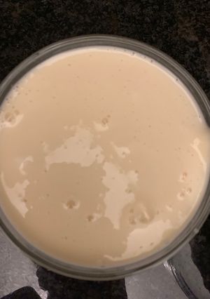 A picture of Homemade Condensed milk.