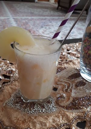 عکسی از دستور نوشیدنی عصرونه پسرم