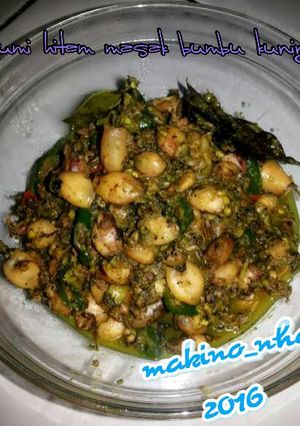 Foto resep Cumi hitam masak kuning