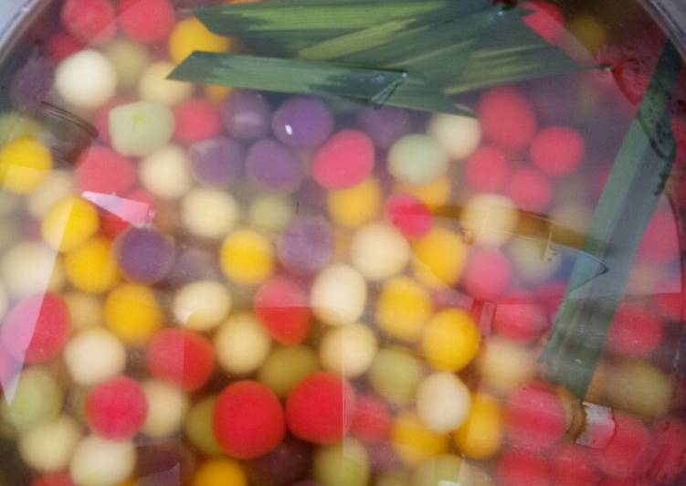 Resep Onde warna warni Anti Gagal