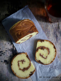 Foto resep Bolu Gulung / Roll Cake Marmer