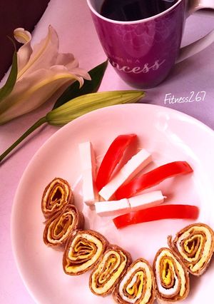 صورة لوصفة فطور سريع