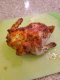 Air Fryer Cajun Lemon Garlic Cornish Hen