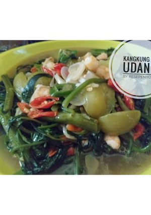Foto resep Kangkung ca Udang