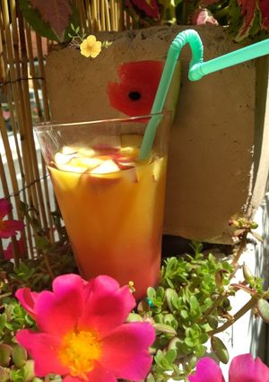 Φωτογραφία της συνταγής Fruit punch χωρίς αλκοόλ!!
