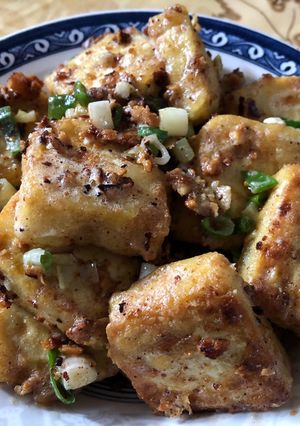 金沙雞蛋豆腐 的食譜成品照片
