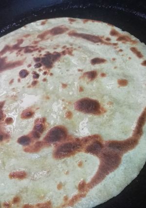 A picture of Cheez paratha.