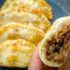 A picture of Pie Crust Beef Empanadas.