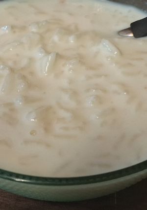 Una foto de Arroz con leche