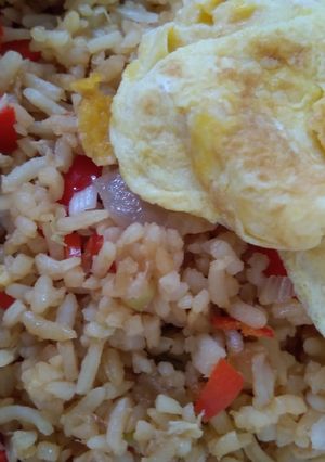Foto resep Nasi Goreng Special Telur Bawang Paprika