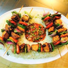 A picture of Chicken Shashlik With Gravy Recipe 🍛.