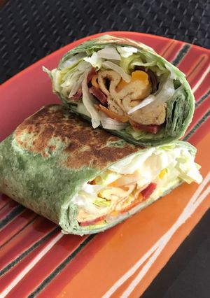Reggeli burrito 🌯 recept fotója