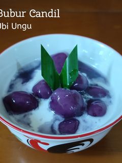 Foto resep Bubur Candil Ubi Ungu