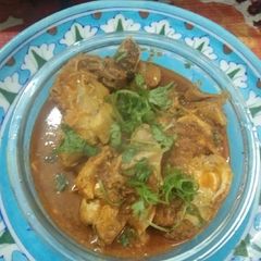 A picture of Coriander Chicken Curry.