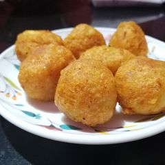 Poha pakoda A picture of Poha pakoda.
