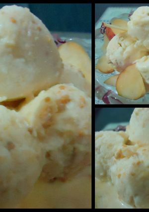 A picture of Fresh Apple Ice cream.