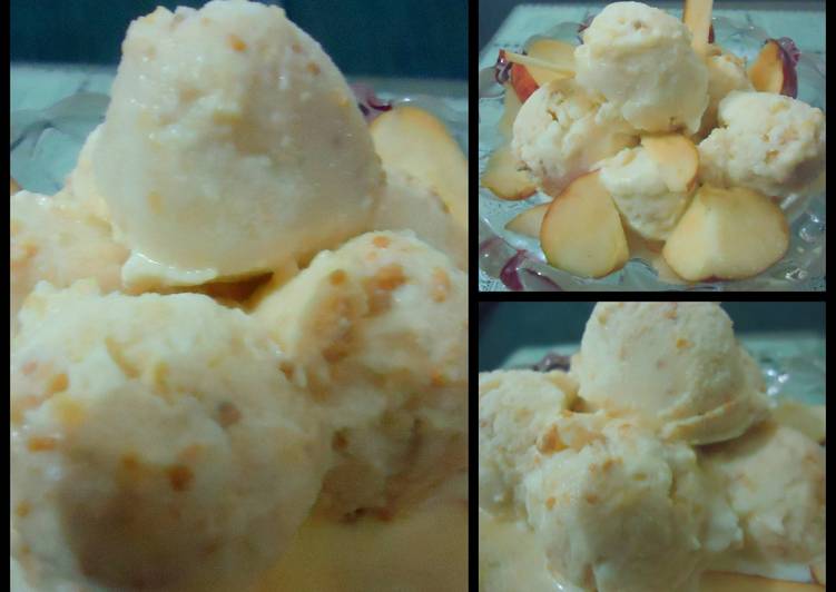 How to Make Homemade Fresh Apple Ice cream