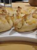 Empanadas de choclo y salsa blanca 🌽