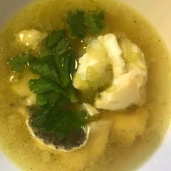 A picture of Oriental Fish Soup.