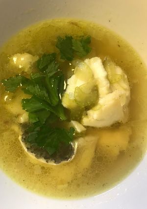 A picture of Oriental Fish Soup.