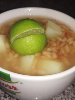 صورة لوصفة طريقة عمل شوربة لسان العصفور