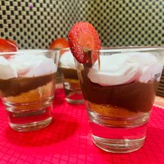 A picture of Nutella shots.