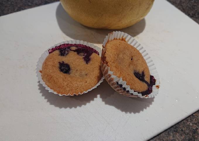 Easiest Way to Make Any-night-of-the-week Healthy Blueberry Muffins