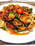 Chop Suey de Pollo