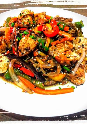 Una foto de Chop Suey de Pollo