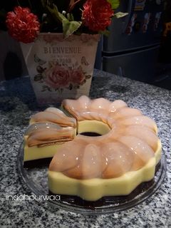 Foto resep Pudding Marie Regal 3 Lapis
