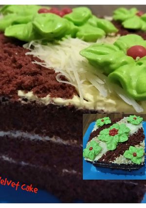 Foto resep Red velvet cake kukus