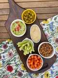 Tabla de botanas fit
