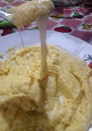 Una foto de Polenta express (y cremosa)😉