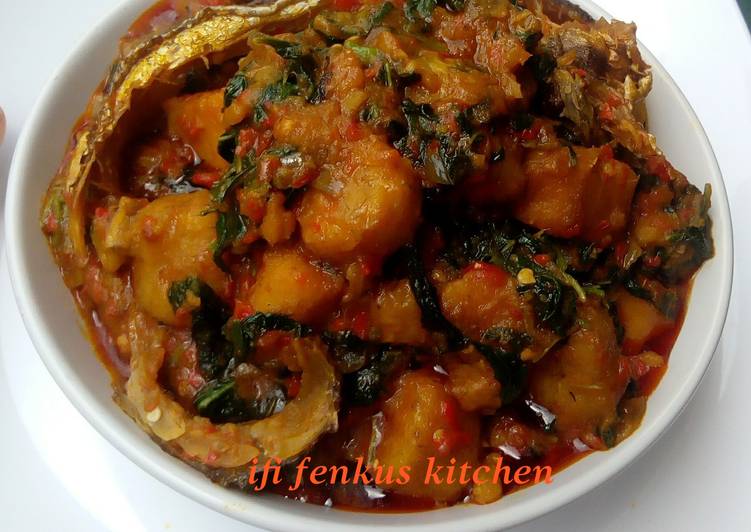 Easiest Way to Make Super Quick Homemade Yam and ripe plantain pottage