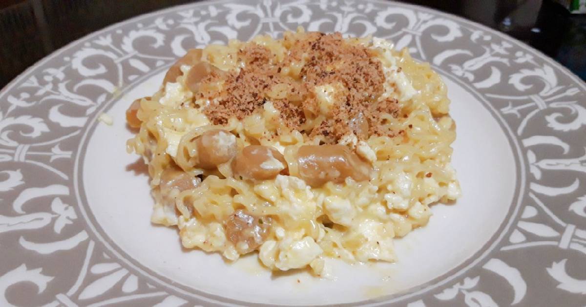  Resep  Carbonara Mie  Instan  oleh Niken YM Cookpad