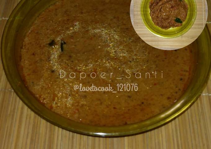Cara Bikin Bumbu Kacang untuk Siomay atau Batagor Untuk Jualan