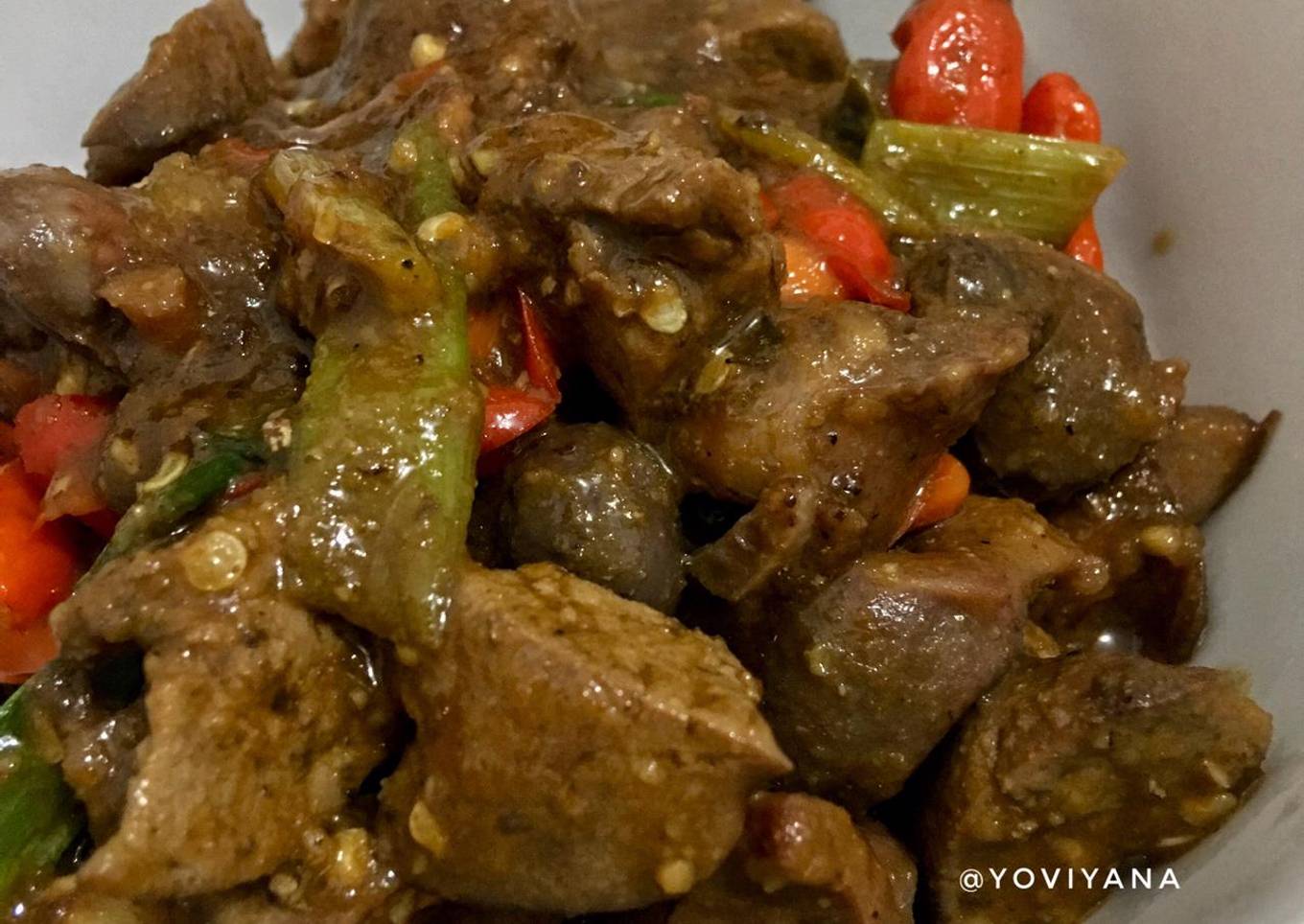 Ati Ampla Ayam kecap