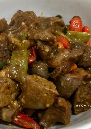 Foto resep Ati Ampla Ayam kecap