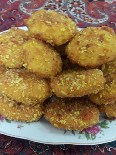 عکسی از دستور ناگت مرغ